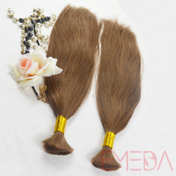 High grade Double Drown hair Bulk YL158 